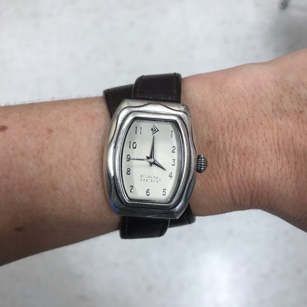 Silpada T1896 Sterling Silver “It’s a Wrap” Watch